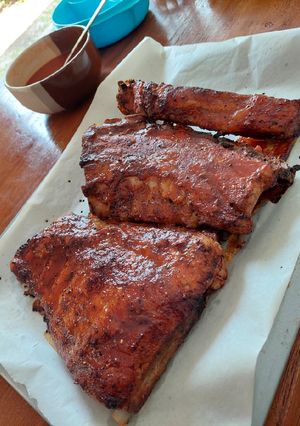 Foto resep BBQ pork ribs