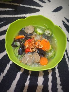 Foto resep Sayur Bening Oyong Bakso