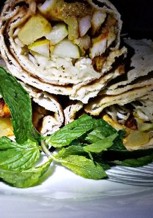 Chicken Shawarma ainihin hoton girkin
