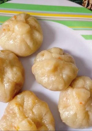 A picture of Veg momos.