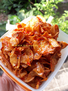 Foto resep Keripik singkong balado