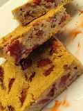 Tortita de frutilla y avena