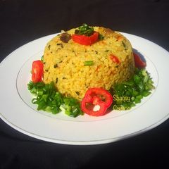 Jollof rice A picture of Jollof rice.