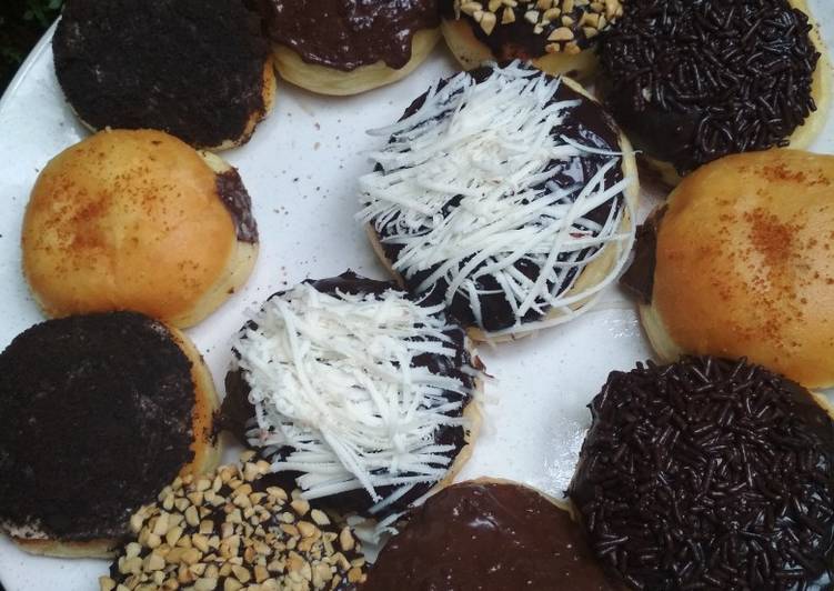 Resep Donat fluffy (metode killer soft bread) yang Lezat Sekali