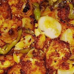 A picture of Egg masala.
