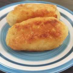 Una foto de Papa rellena