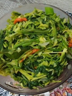 Foto resep Tumis Bunga Pepaya Kangkung