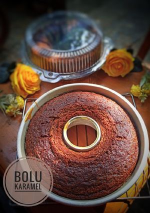 Foto resep Bolu Karamel Sarang Semut 5 telur