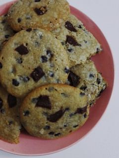 عکسی از دستور کوکی با تکه های شکلات 🍪