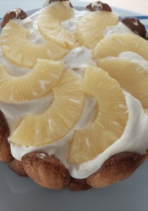 Une photo de Gâteau ananas Coco