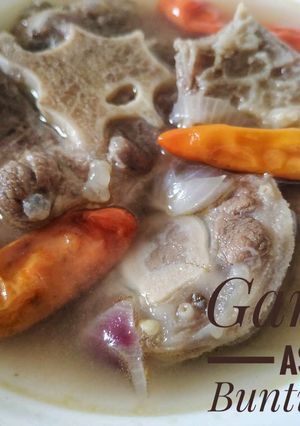 Foto resep Garang Asem Buntut Sapi
