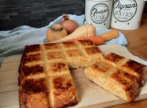 Une photo de Clafoutis salé aux légumes d'hiver