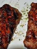Grilled Pork Tenderloin with Pomegranate and Orange Glaze