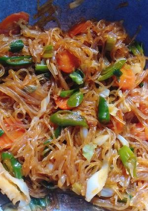 Foto resep Sohun goreng cabe ijo