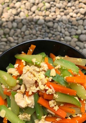 Foto resep Oseng Labu wortel