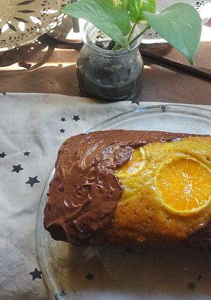 Una foto de Budín de Naranja y choco