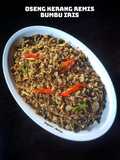 363. Oseng Kerang Remis Bumbu Iris