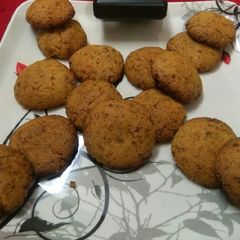 A picture of Jaggery Nan Khatai.