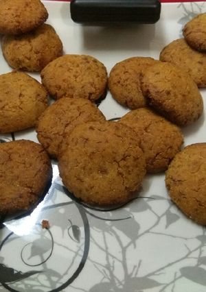 A picture of Jaggery Nan Khatai.