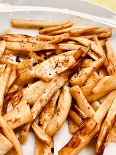 乾煎和風杏鮑菇 的食譜成品照片