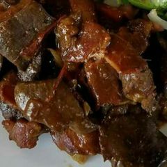 A picture of Wet fry Beef.