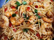 A picture of groundnut oil spaghetti