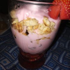 Yogurt parfait A picture of Yogurt parfait.