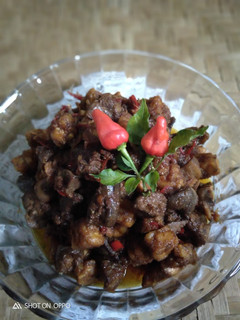 Foto resep Sambal goreng ati ampela + tempe