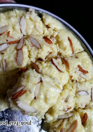 A picture of Instant Kalakand || Doodh Wali Burfi.
