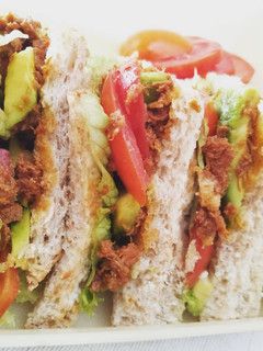 Foto resep Sandwich tuna simple