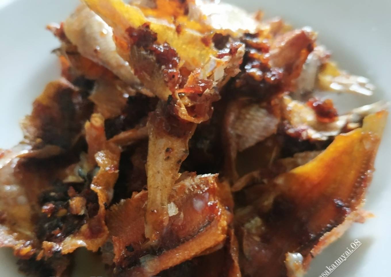 Ikan Kering Tawar Bumbu Pedas