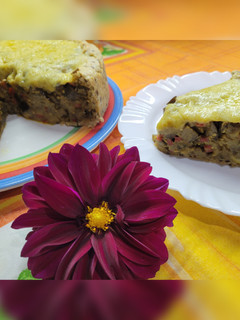 Una foto de Tarta de berenjena