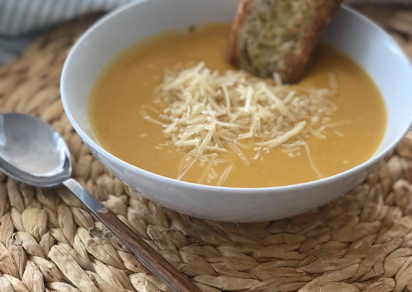 🥣 💕 Sopita de calabaza dulce para levantar el ánimo! 🥣 💕