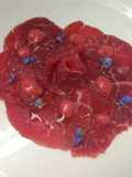 Carpaccio de res