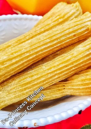 A picture of Baked Churros.