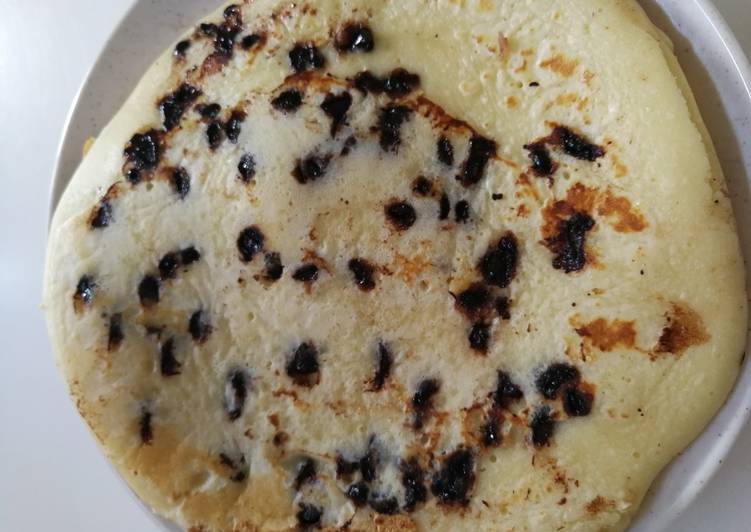 Cara Mudah Memasak Choc chip pancake yang Cepat