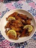 Lemon and Honey Chicken Wings