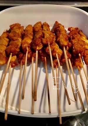 Foto resep 2. Sate Ayam Manis (oven)