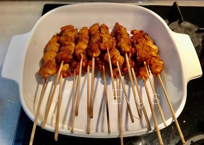 2. Sate Ayam Manis (oven)