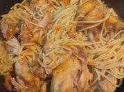 Una foto de pollo a la de tuco