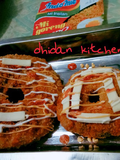 Foto resep 13.Donat indomie goreng #bikinramadanberkesan