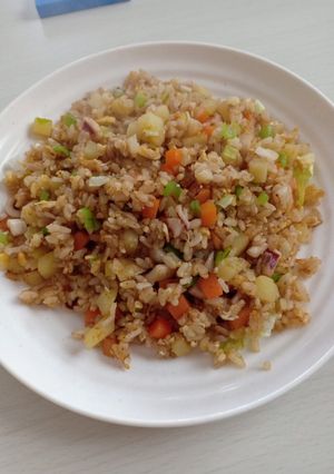 Hình của món Cơm chiên thập cẩm.