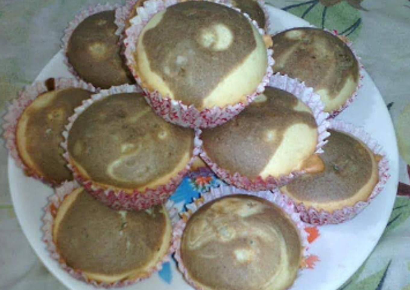 Recipe of Quick Children's special marbal cupcakes