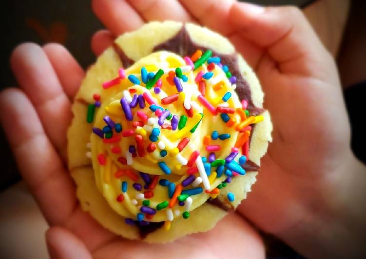 Simple Way to Prepare Super Quick Homemade Marble cupcake💝