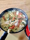 Pollo en crema