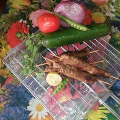 A picture of Seekh kabab.
