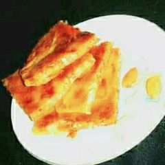 A picture of Mava dry fruits paratha.