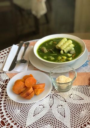 Una foto de Sopa Menestrón