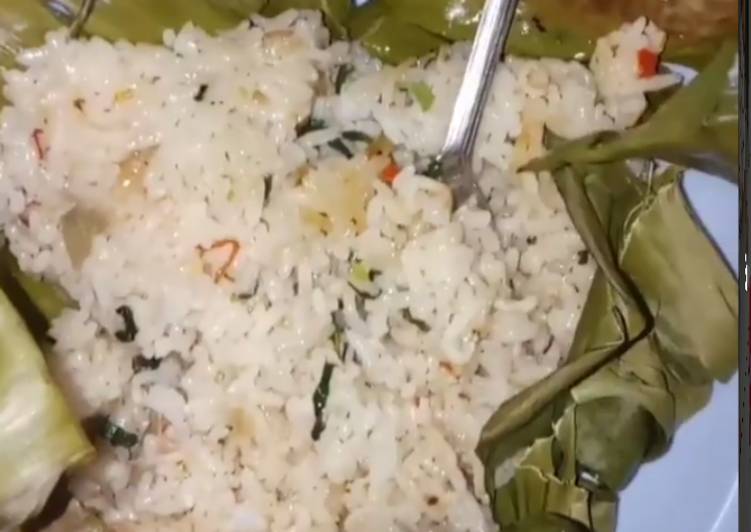Cara Gampang memasak Nasi bakar gak ribet Lezat