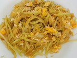 มะละกอผัดไข่